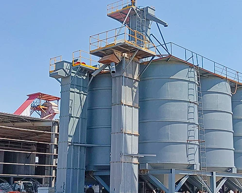 Žlicasti elevator s kvarcnim pijeskom