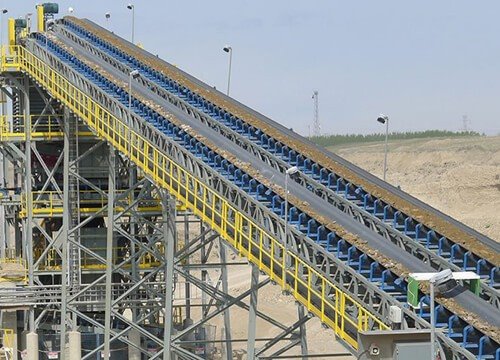 Cement Conveyor Belt System (2)