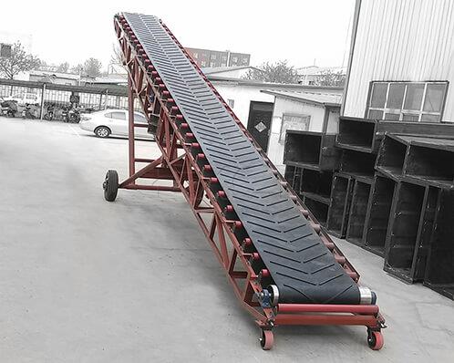 Portable Belt Conveyor For Tire Handling And Transportation suppliers